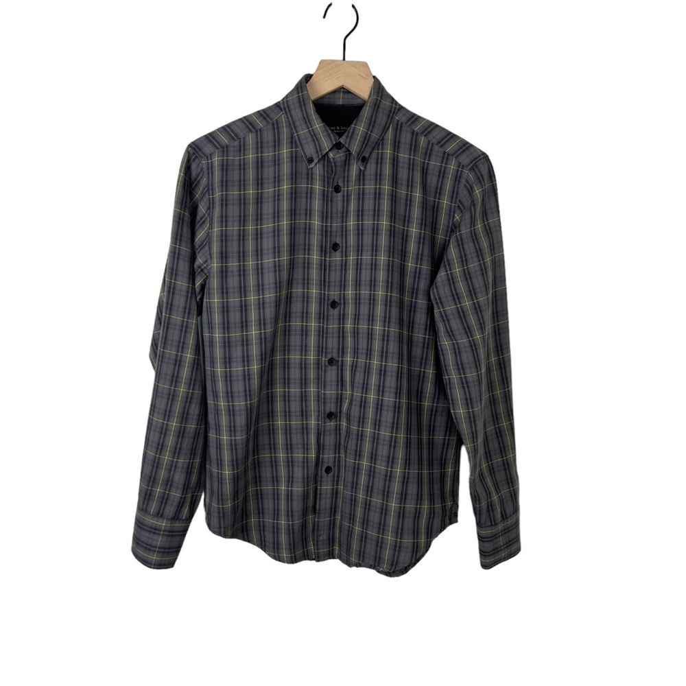 Rag & Bone Plaid Button Front Shirt